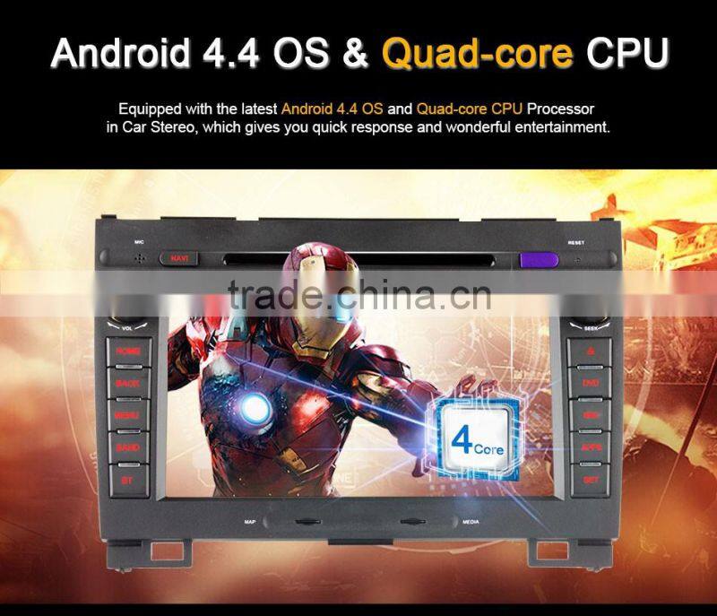 Newest Ownice quad core android 4.4 car Radio for Great Wall Haval H3 H5 2010-2013 with usb sd slot