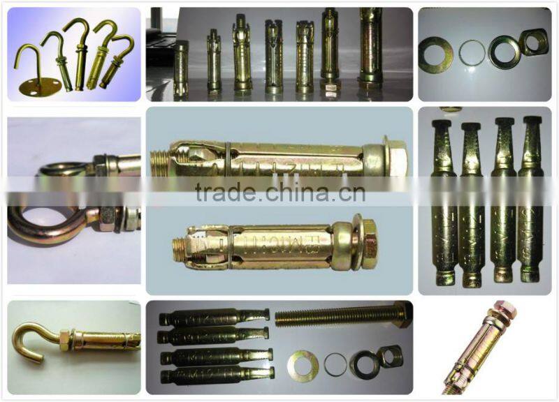 High quality sleeve anchor with hex bolt