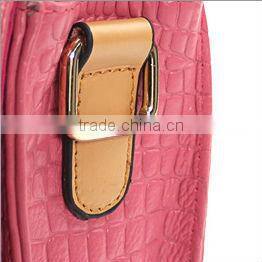 Genuine leather woman leisure handbag factory China