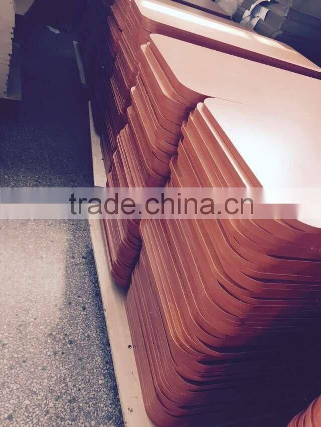 melamine faced mdf with round corner for furniture