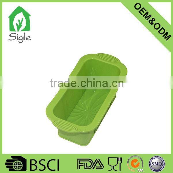 colorful Silicone mini loaf bread pan bakeware tray silicone patry mould maker