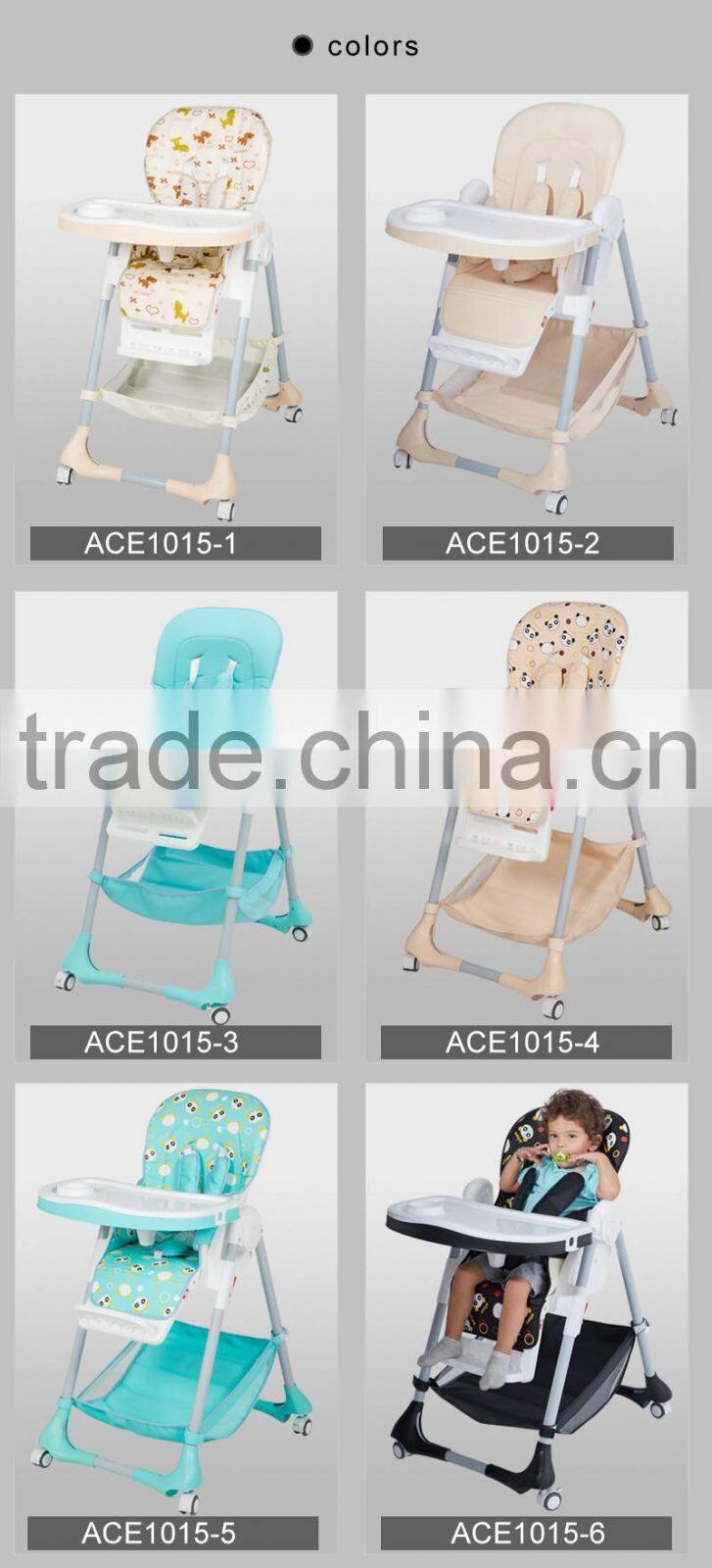 Baby High Chair Steel Tube Folding Chair