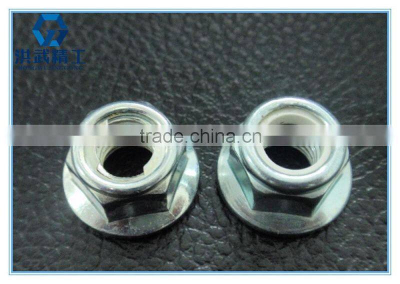 Hexagon nuts with flange and high quality