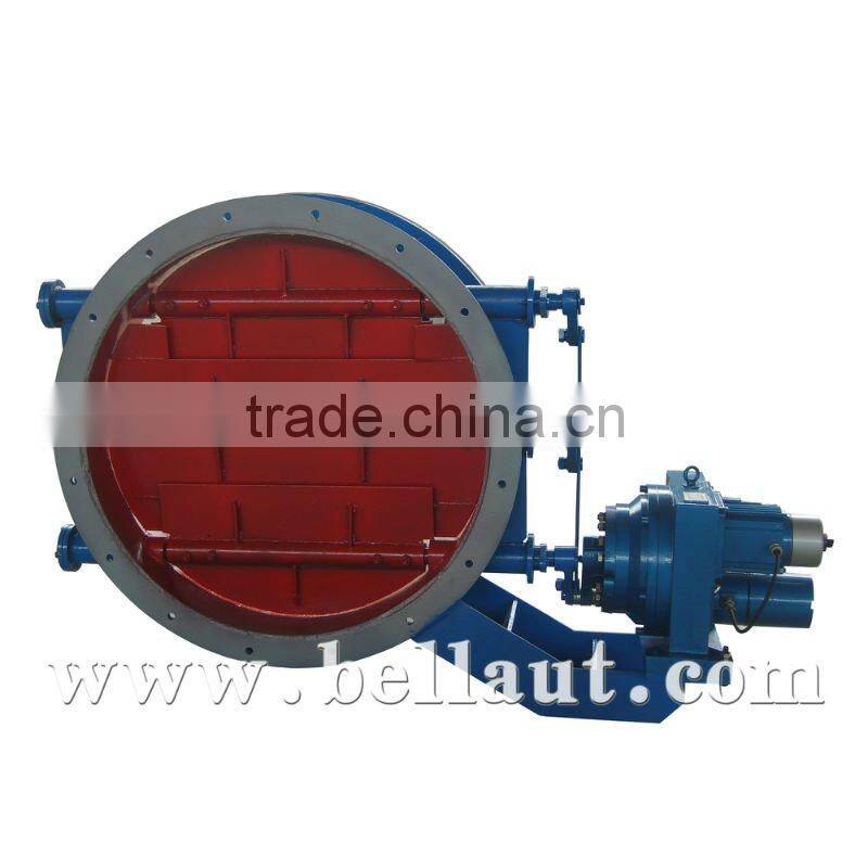 Manual operated Flanged Concentric Butterfly Valve