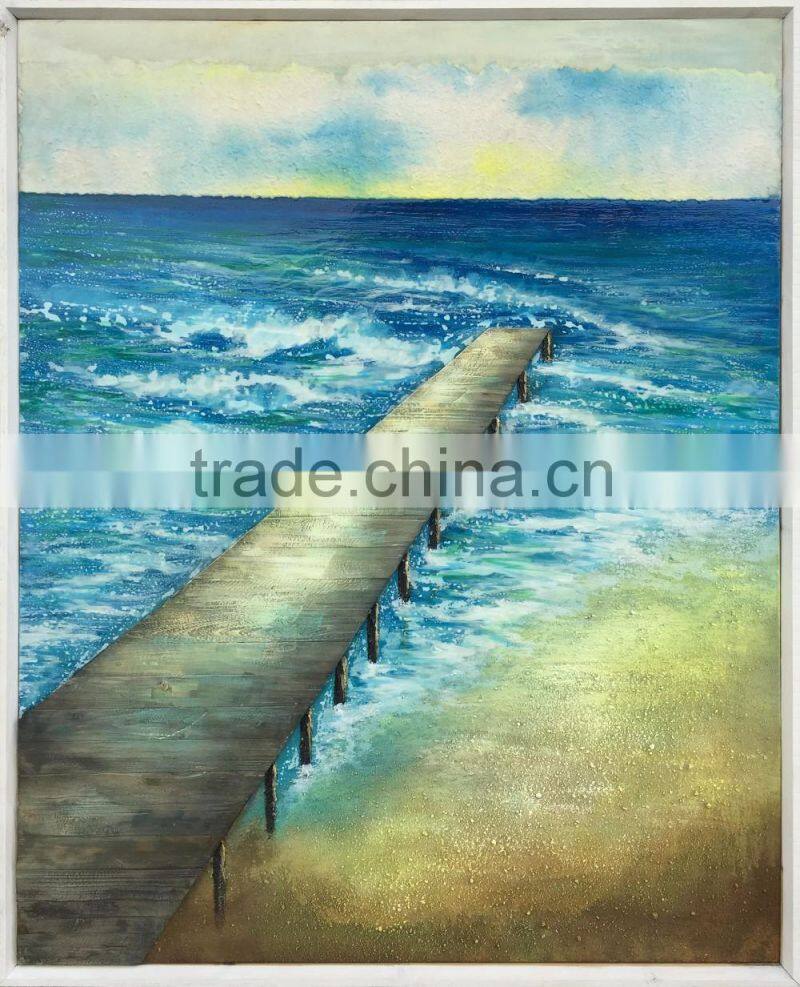 2016 New Modern Home Decoration Handmade Art Oil Painting on canvas