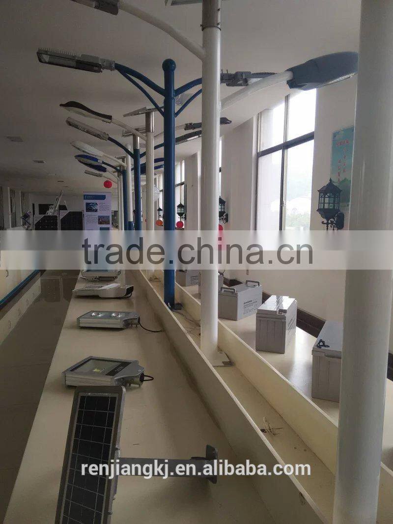 RJ garden,street,park,pathway,highway Application LED Lighting solar pv street lamps with pole