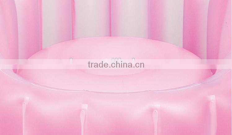 giant inflatable crown children sofa for kids