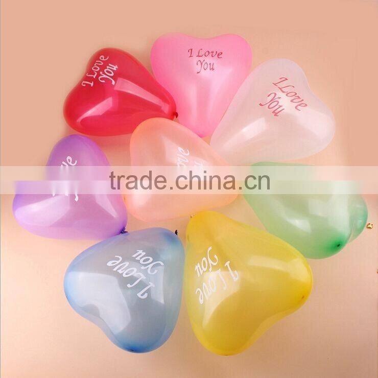 Valentine's day heart shape balloon for wholesale