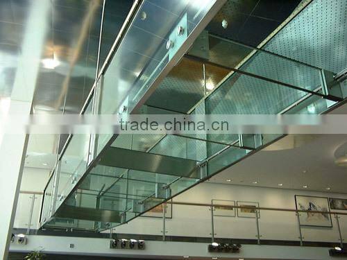 laminated glass 3mm-19mm with 3C/BV/ISO(manufacturer) 6+0.38+6 4+0.76+4 3+0.38+3