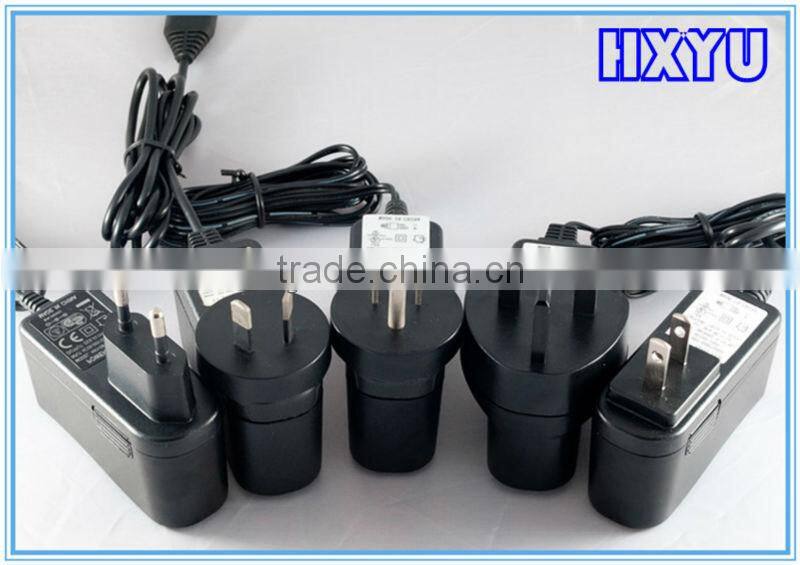 12W AC DC Charger 5V 2A/2.1A For Tablet PC/Laptops/Game Players