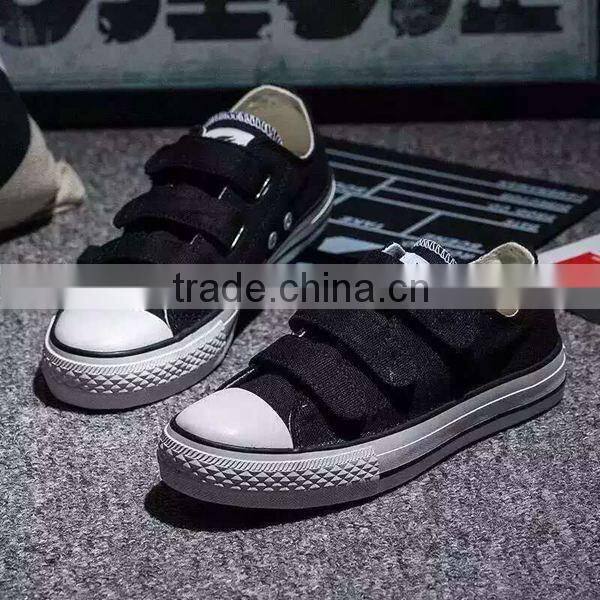 2016 big size men casual bulk canvas shoes wholesale footwear