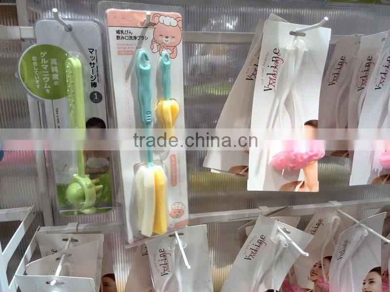 Japan Cheek massage card packaging pp clear produsts cards packaging