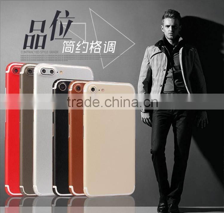 NEW Products for iPhone 7 plus leather sticker, vinyl sticker decal for iphone 7plus