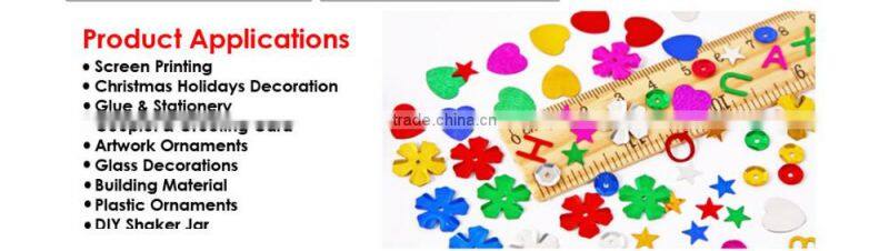 Bottle packing Coloful Decoration Glitter Powder/color gitter powder