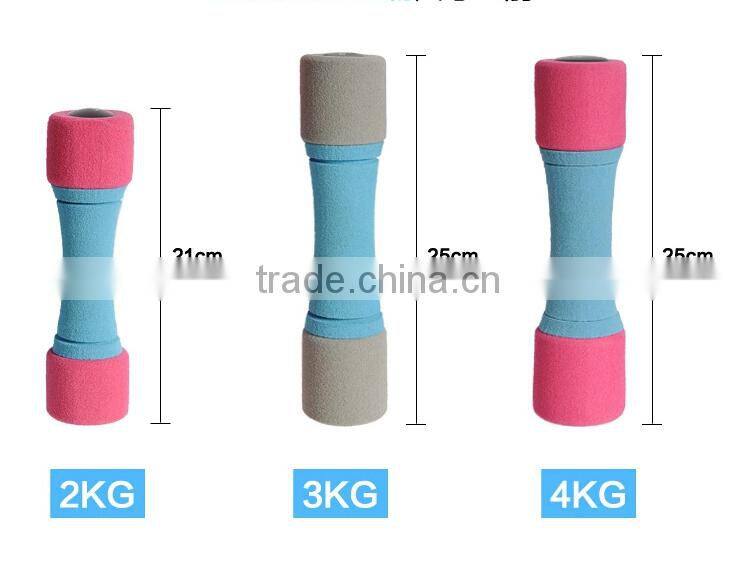 New Style High Quality Foam Cast Iron Dumbbell for Women