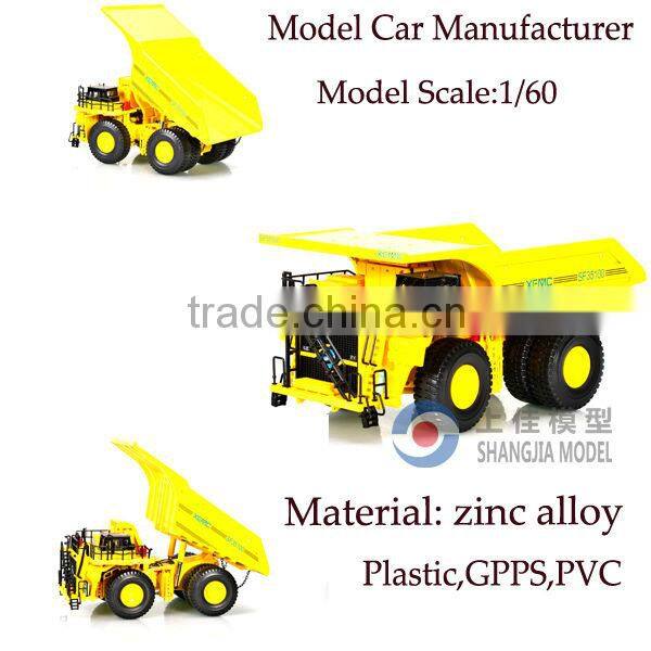 Scale Mining Machinery Model,Mining truck model,diecast truck