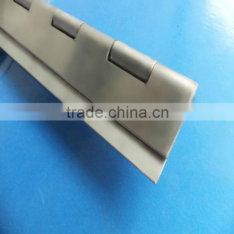 Long hinge stainless steel, Size side of hinge