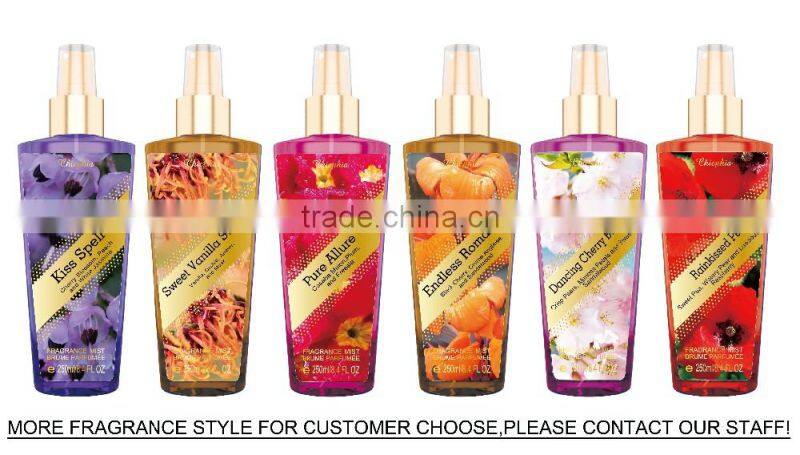 Chicphia New design printing body mist label from OEM factory