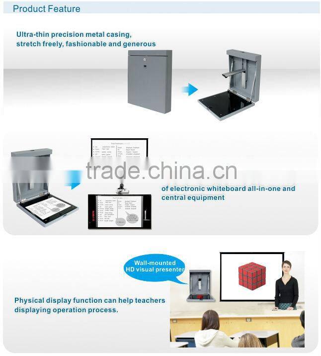 Office equipment HD wall-mounted neat receipt scanner PB600