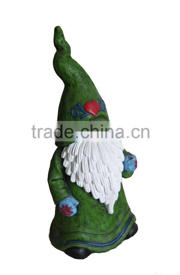Handmade MgO garden statues decoration, funny garden gnomes