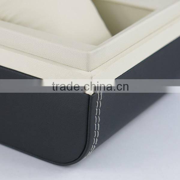 2015 Custom OEM Black Wooden Box For Watch Storage With Pillow