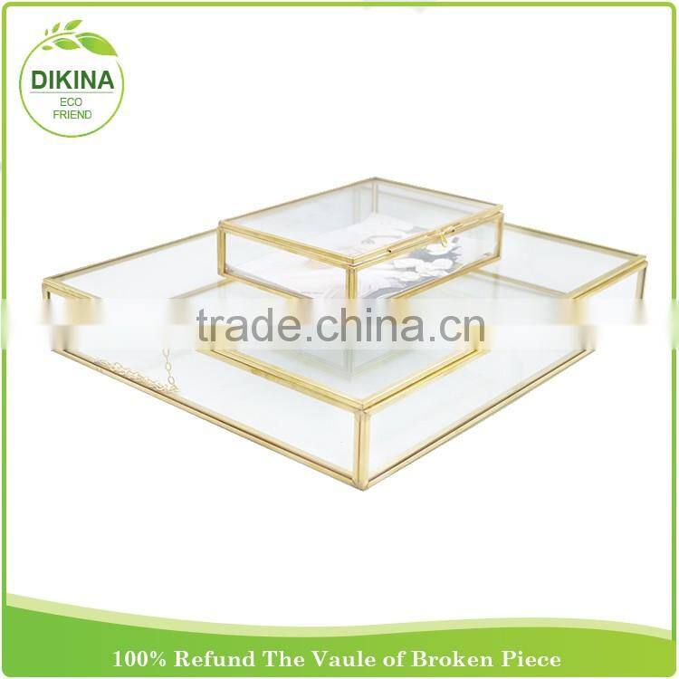 laser cut Small Ornate wishes Jewelry album case with magnetic closure , Nautical favor Indian gold wedding gift boxes