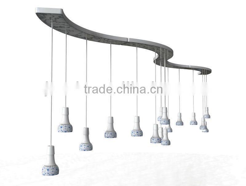 led light manufacturer LED ceramic bulb,led droplight ceramic led bulb"Ribbon top"