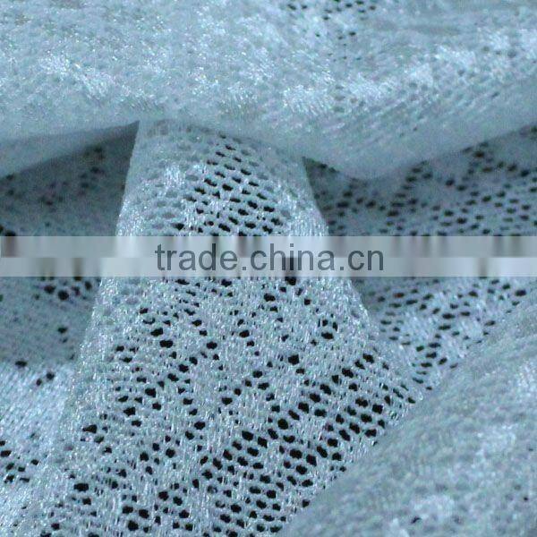 mesh fabric made of 90% nylon and 10% spandex