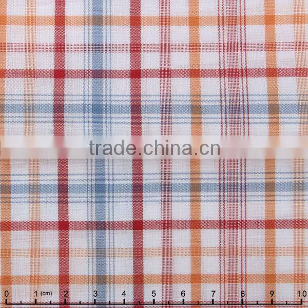 James 100% Cotton Fashion colorful check Shirting Fabric