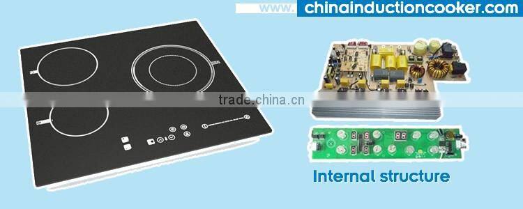 Commercial Household Triple Induction Cooker Portable Glass Ceramic Cooktop