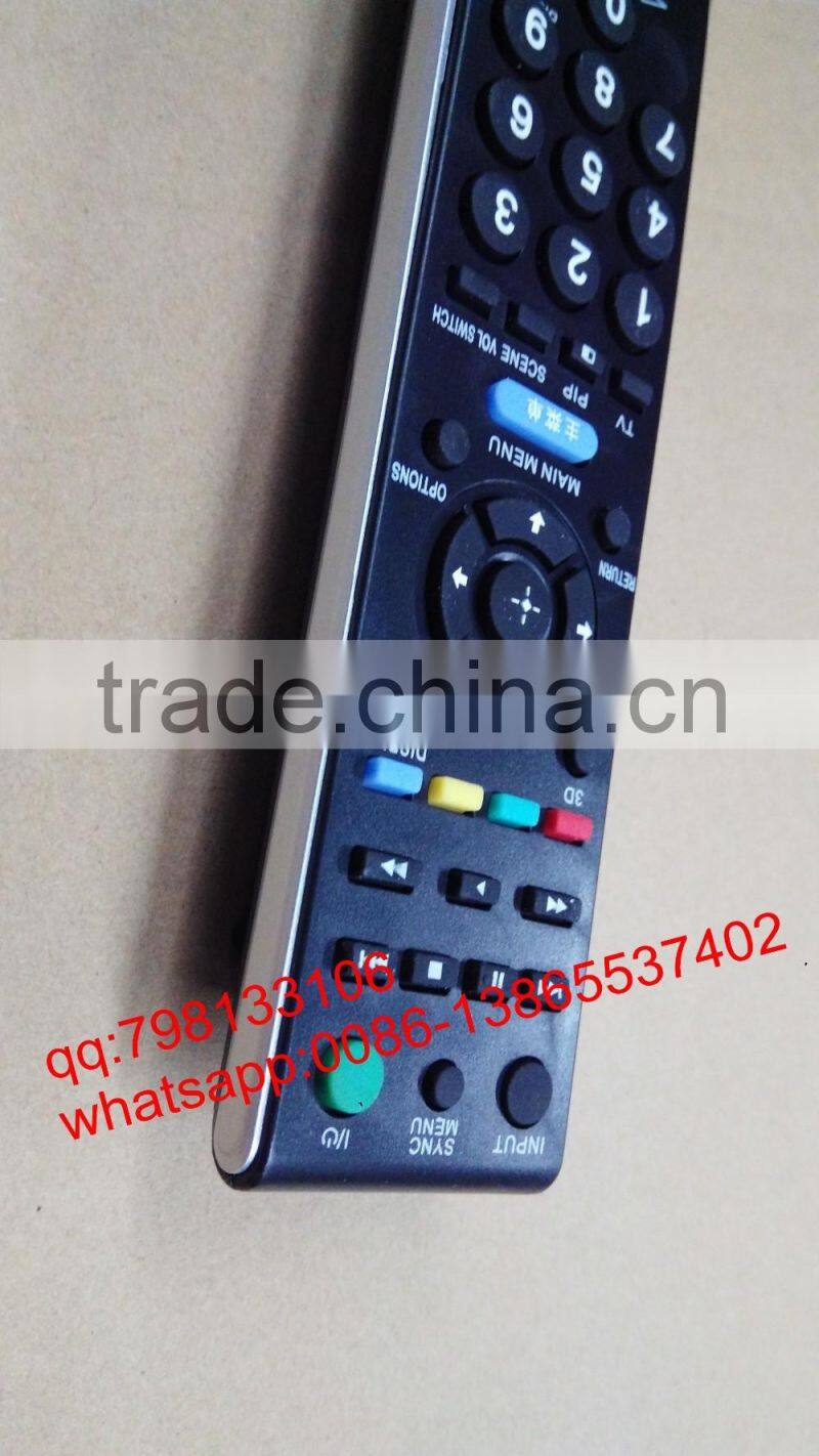 High Quality White+Gray DVD REMOTE CONTROL for SONY RM-D175 with 50 Mini Rubber Buttons