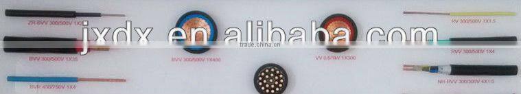 0.75mm2 pvc cable with rigid copper for house