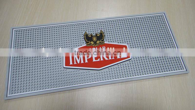 Custom design Brand LOGO Nonslip bar mat