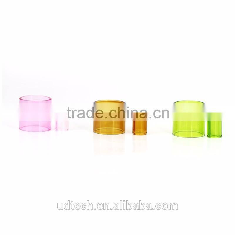 UD colorful pyrex glass Tube Goblin Mini RDA atomizer tank