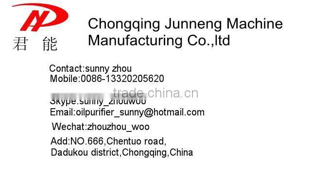 TLA-50 light fuel oil purifier/oil recycling machine