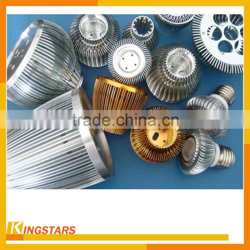 High Quality CNC machining anodized forging Aluminum led heat sink