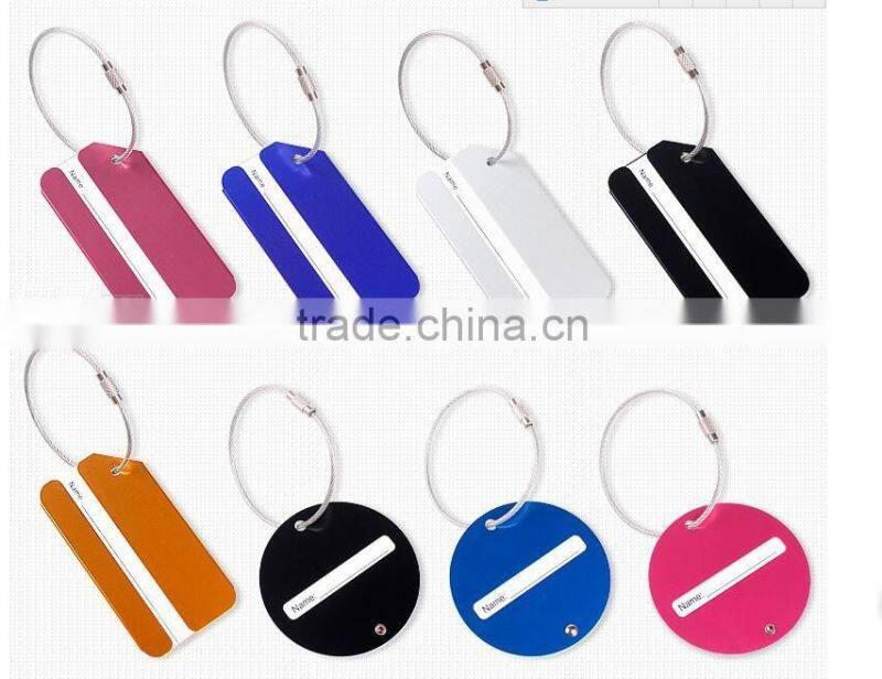 2016 New Design Customized Metal Hangtag