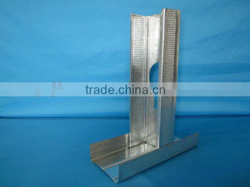 galvanized Accessory stud track ceiling wall partition