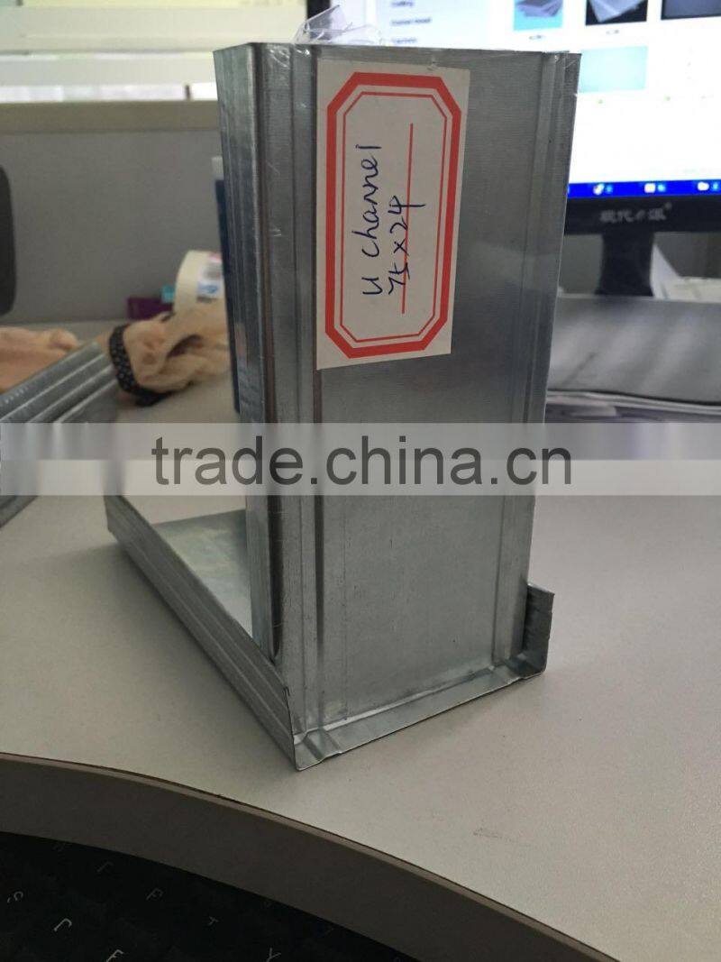 U plate, U track, Stud Malaysia 75*24 a12