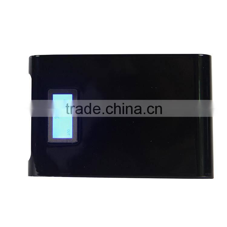 Mini Size Aluminum 18650 Battery Power Bank with Multi Colors, 8000mAh Phone Power Bank