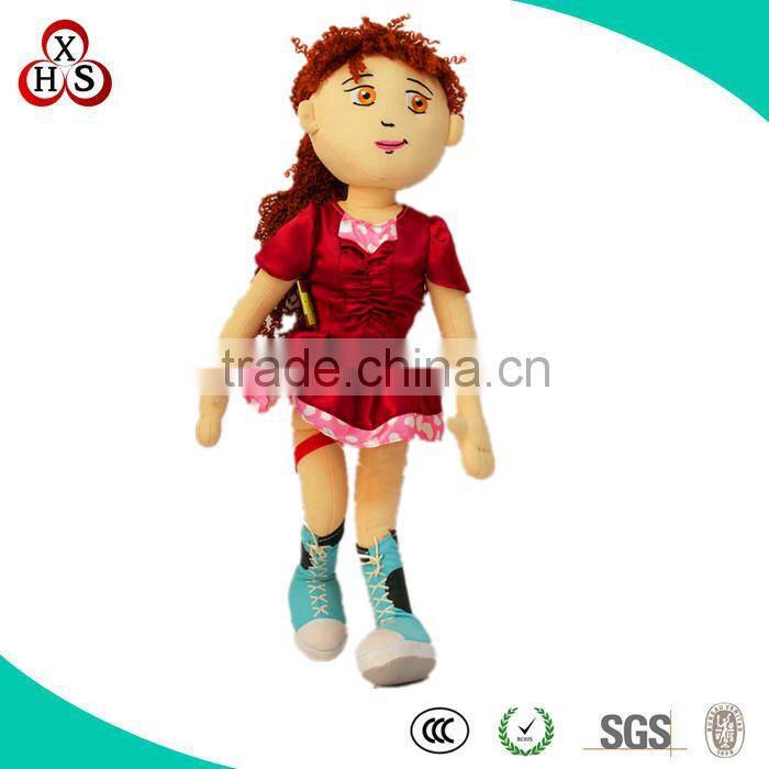Fancy Popular High Quality OEM cute stuffed custom plush dolls