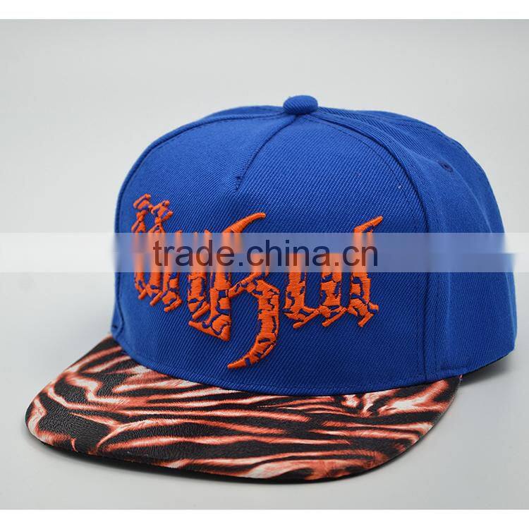 Custom snapback cap ,snap back cap with embroidery