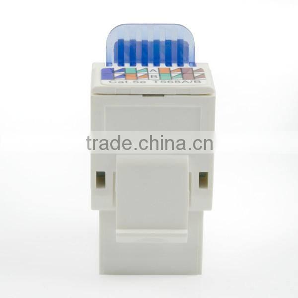 Network Solution Cat6 UL 90Degree Unshielded UTP Modular Keystone Jack