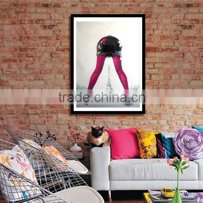 handmade modern wall art on canvas