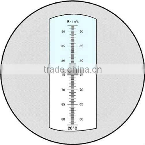 Led Light Handheld Brix 58%-92% Sugar Refractometer
