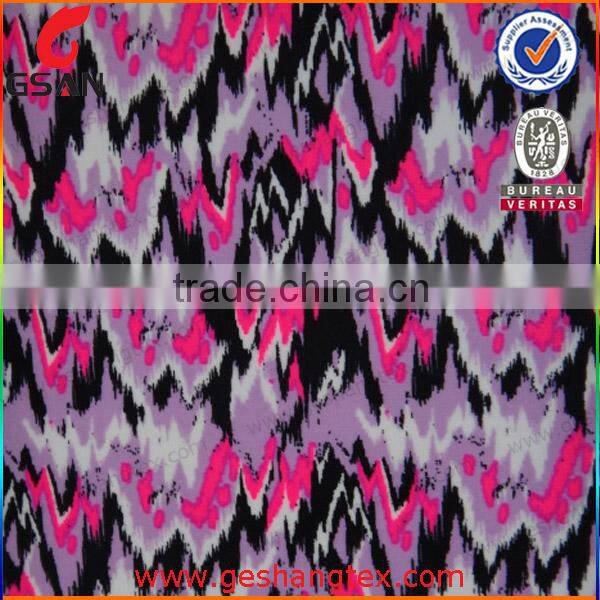 Factory custom high quality digital printed fabric