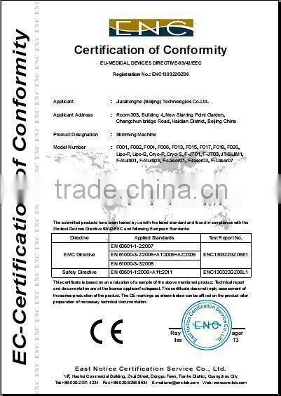 2016 Latest Cavitation Body shaping Beauty Equipment