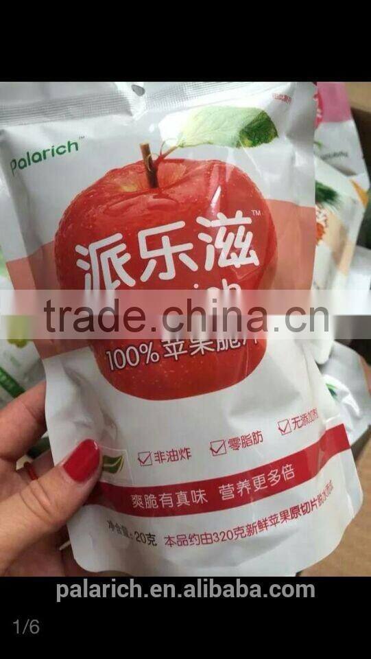 Chinese fruit snacks made by freshed fruit and chocolate