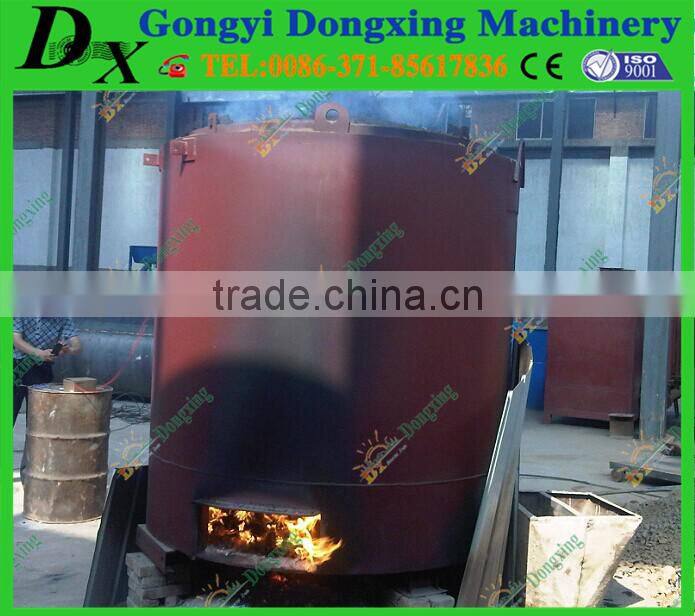 Hoist type Wood charcoal furnace
