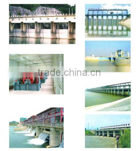 Manual or electric mechanical screw lifter gate hoist sluice